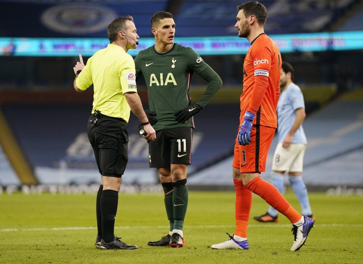Erik Lamela let Spurs down vs Man City