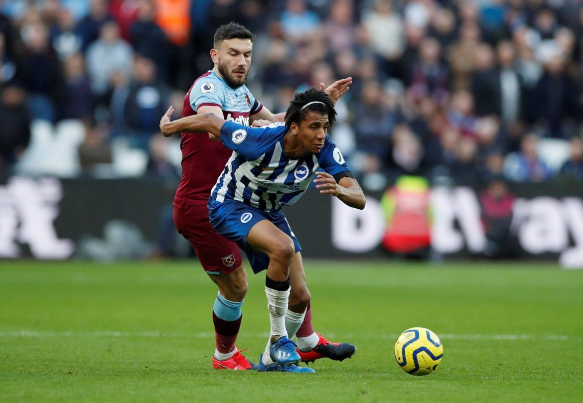 West Ham United: Club are interested in Brighton left-back Bernardo